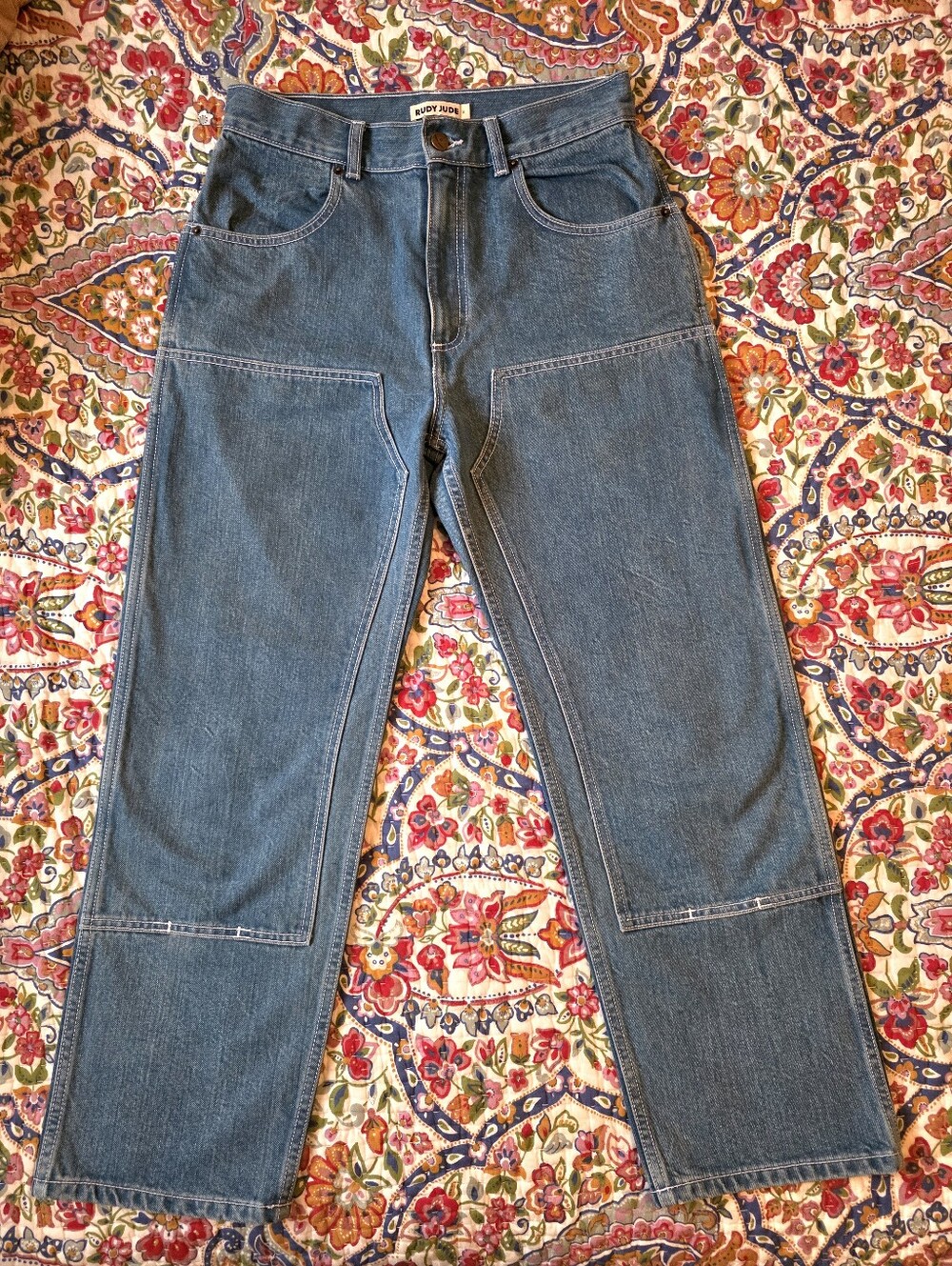 Rudy Jude Utility Jeans in Pale Indigo Size RJ 2